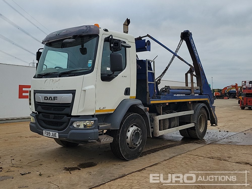 2019 DAF LF230 - Liftdumper lastebil: bilde 1 2019 DAF LF230 - Liftdumper lastebil: bilde 1