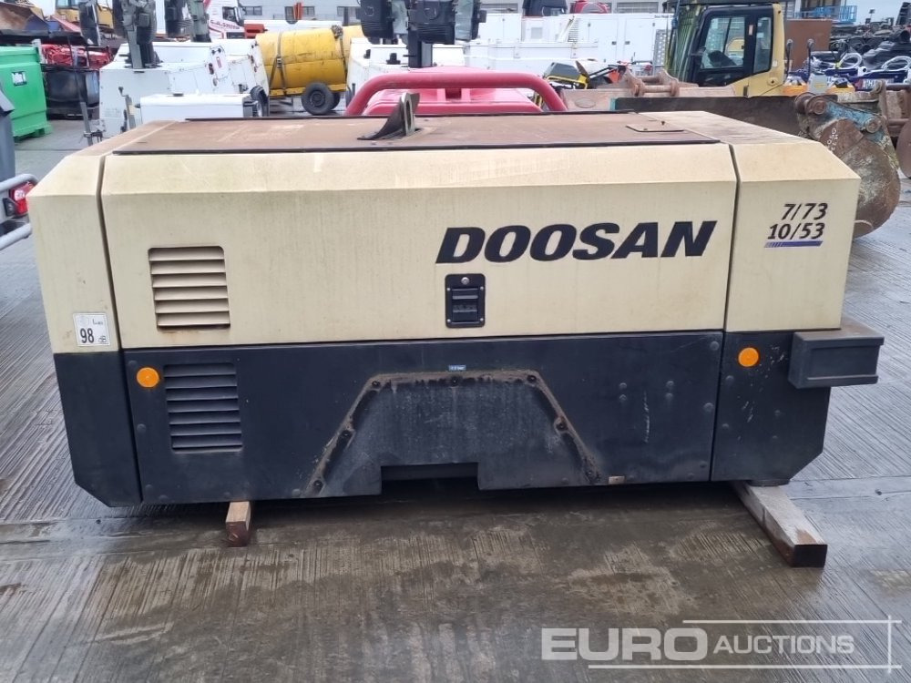 2019 Doosan 7/73-10/53 250CFM - Luftkompressor: bilde 2 2019 Doosan 7/73-10/53 250CFM - Luftkompressor: bilde 2