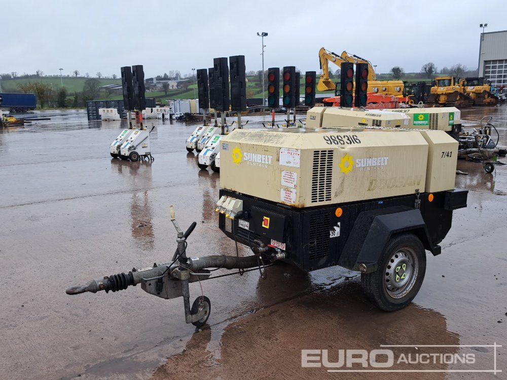 2019 Doosan 741 - Luftkompressor: bilde 1 2019 Doosan 741 - Luftkompressor: bilde 1