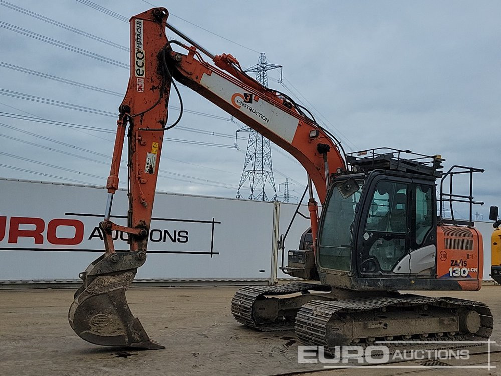 2019 Hitachi ZX130LCN-6 - Beltegraver: bilde 1 2019 Hitachi ZX130LCN-6 - Beltegraver: bilde 1