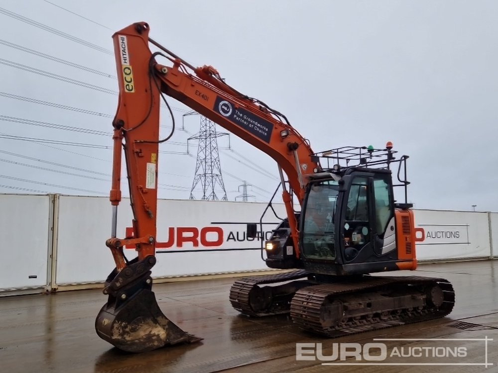 2019 Hitachi ZX135US-6 - Beltegraver: bilde 1 2019 Hitachi ZX135US-6 - Beltegraver: bilde 1