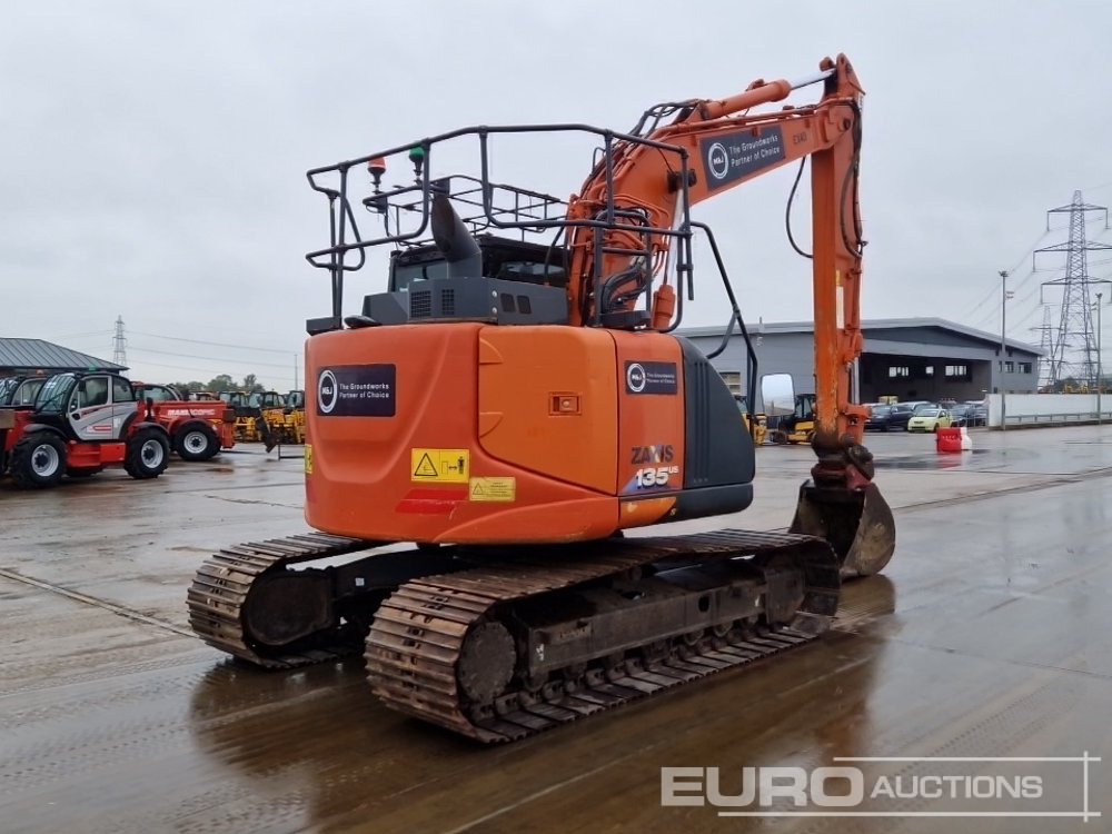 2019 Hitachi ZX135US-6 - Beltegraver: bilde 5 2019 Hitachi ZX135US-6 - Beltegraver: bilde 5