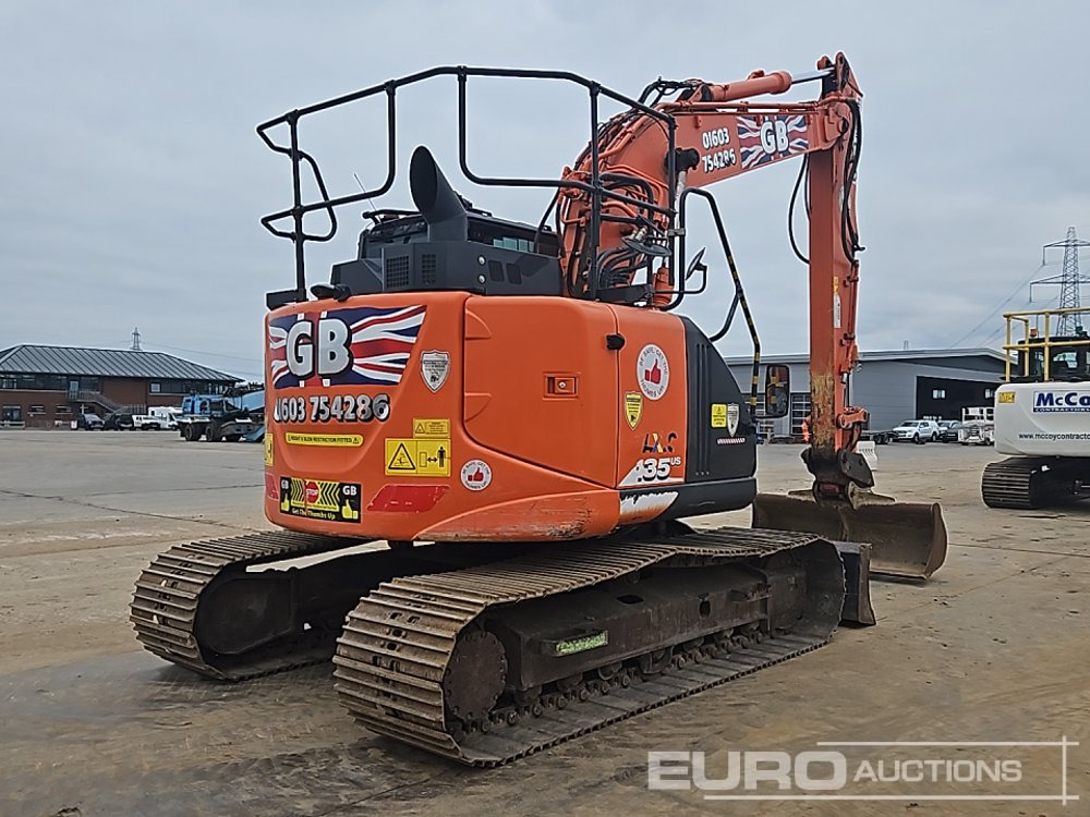 2019 Hitachi ZX135US-6 - Beltegraver: bilde 5 2019 Hitachi ZX135US-6 - Beltegraver: bilde 5