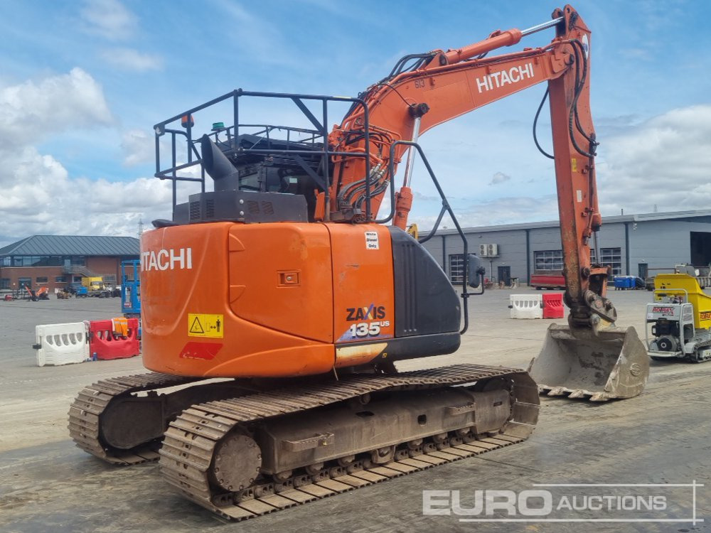 2019 Hitachi ZX135US-6 - Beltegraver: bilde 5 2019 Hitachi ZX135US-6 - Beltegraver: bilde 5