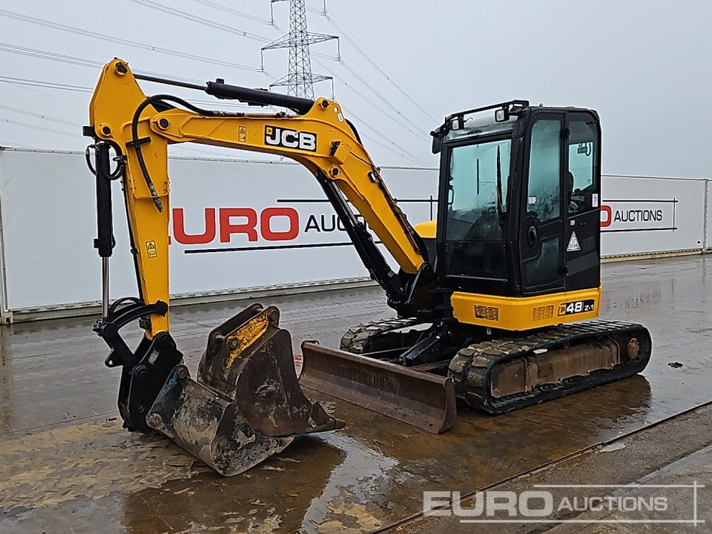2019 JCB 48Z-1 - Minigraver: bilde 1 2019 JCB 48Z-1 - Minigraver: bilde 1