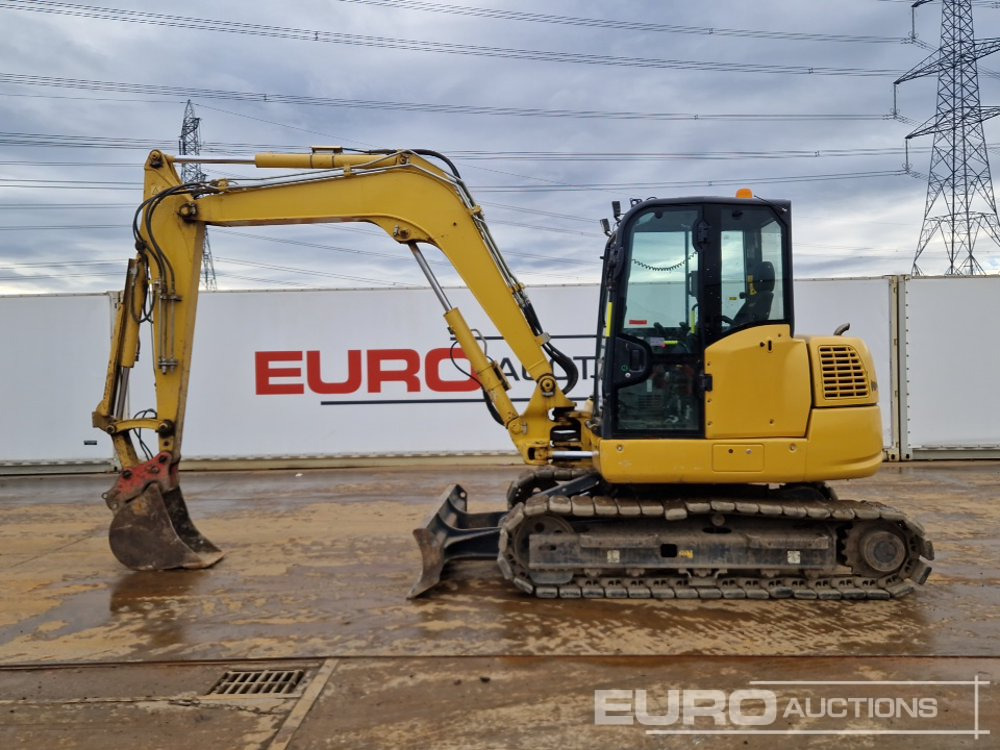 2019 Komatsu PC80MR-5E0 - Minigraver: bilde 2 2019 Komatsu PC80MR-5E0 - Minigraver: bilde 2