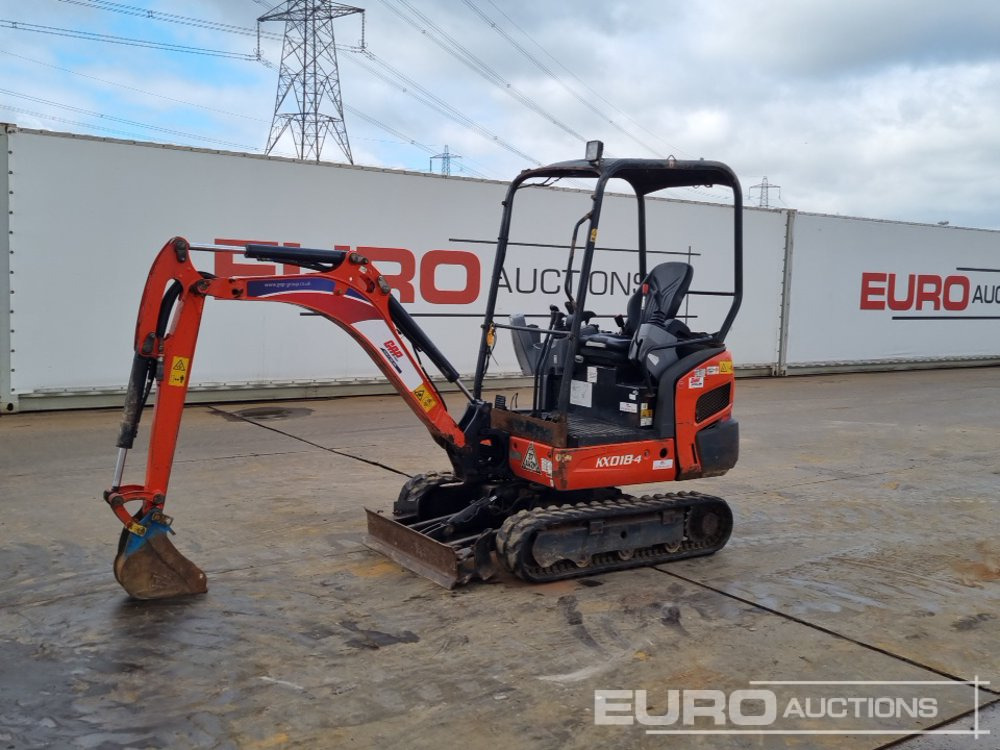 2019 Kubota KX018-4 - Minigraver: bilde 1 2019 Kubota KX018-4 - Minigraver: bilde 1