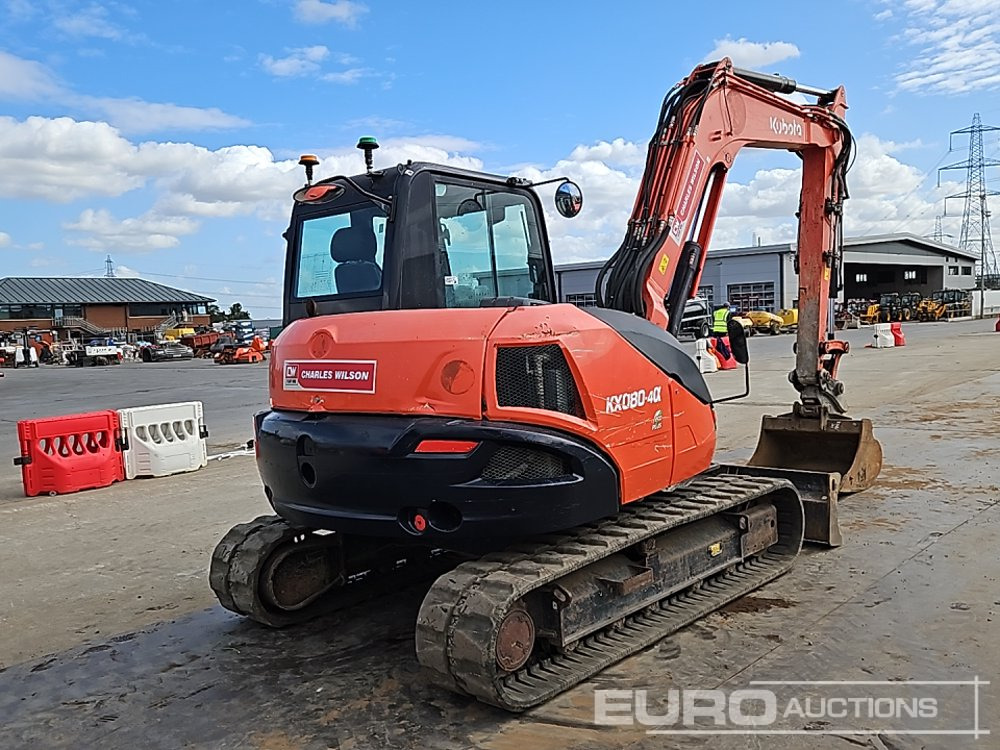 2019 Kubota KX080-4A - Minigraver: bilde 5 2019 Kubota KX080-4A - Minigraver: bilde 5