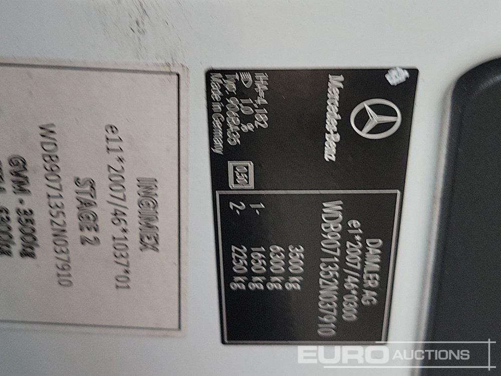 Varebil med plan 2019 Mercedes Sprinter 314: bilde 42