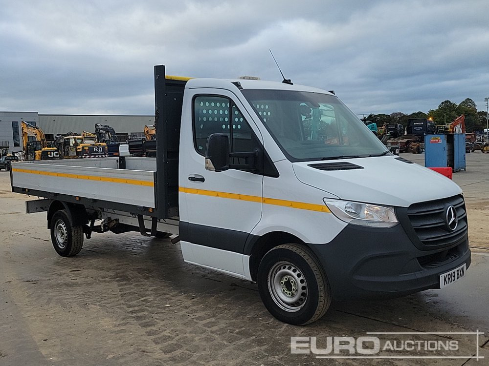 Varebil med plan 2019 Mercedes Sprinter 314: bilde 7