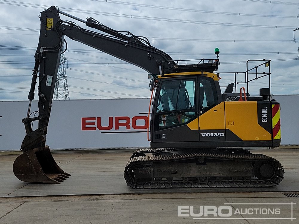 2019 Volvo EC140EL - Beltegraver: bilde 2 2019 Volvo EC140EL - Beltegraver: bilde 2