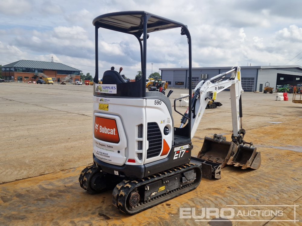 2020 Bobcat E17 - Minigraver: bilde 5 2020 Bobcat E17 - Minigraver: bilde 5