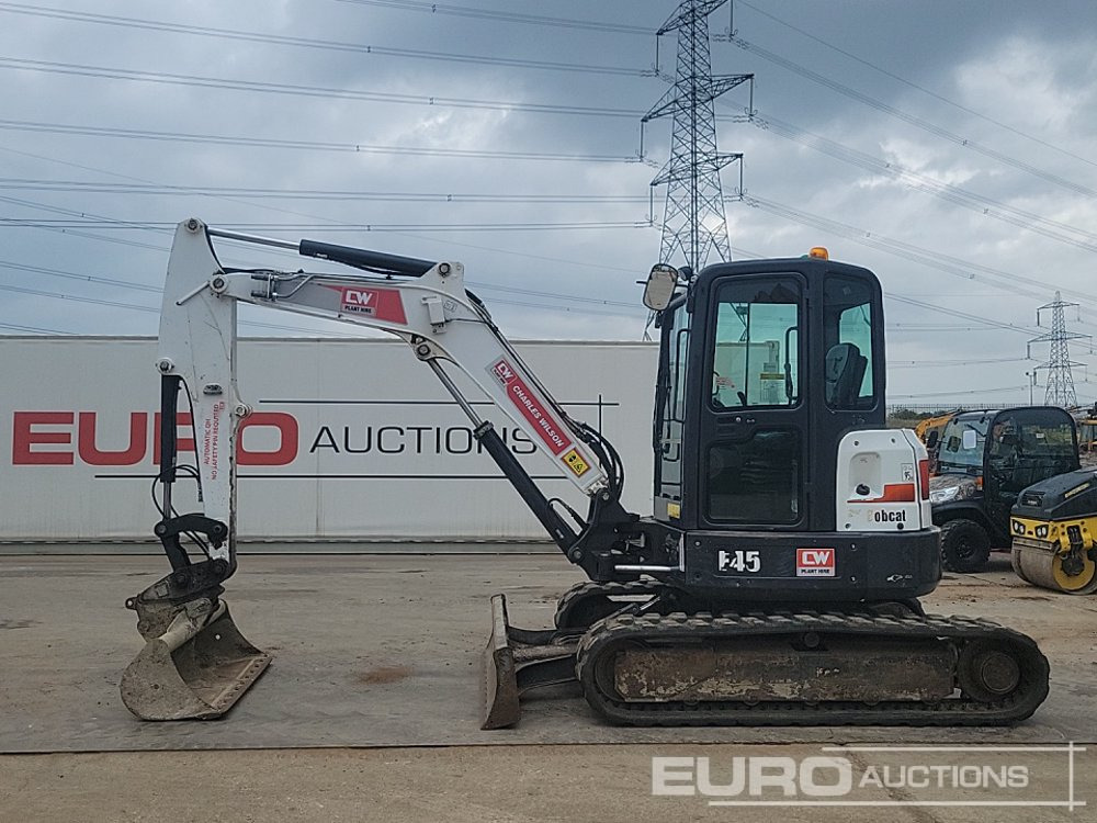 2020 Bobcat E45 - Minigraver: bilde 2 2020 Bobcat E45 - Minigraver: bilde 2