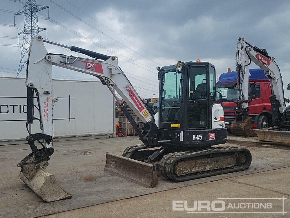 2020 Bobcat E45 - Minigraver: bilde 1 2020 Bobcat E45 - Minigraver: bilde 1