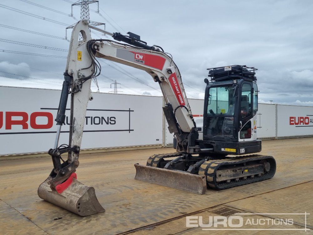 2020 Bobcat E85 - Minigraver: bilde 1 2020 Bobcat E85 - Minigraver: bilde 1