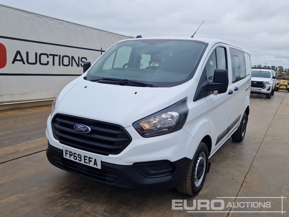 2020 Ford Transit Custom 300 - Varebil med dobbelt førerhus: bilde 1 2020 Ford Transit Custom 300 - Varebil med dobbelt førerhus: bilde 1
