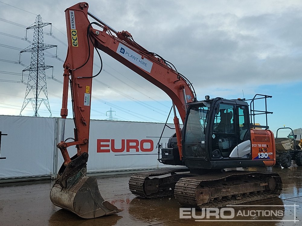 2020 Hitachi ZX130LCN-6 - Beltegraver: bilde 1 2020 Hitachi ZX130LCN-6 - Beltegraver: bilde 1