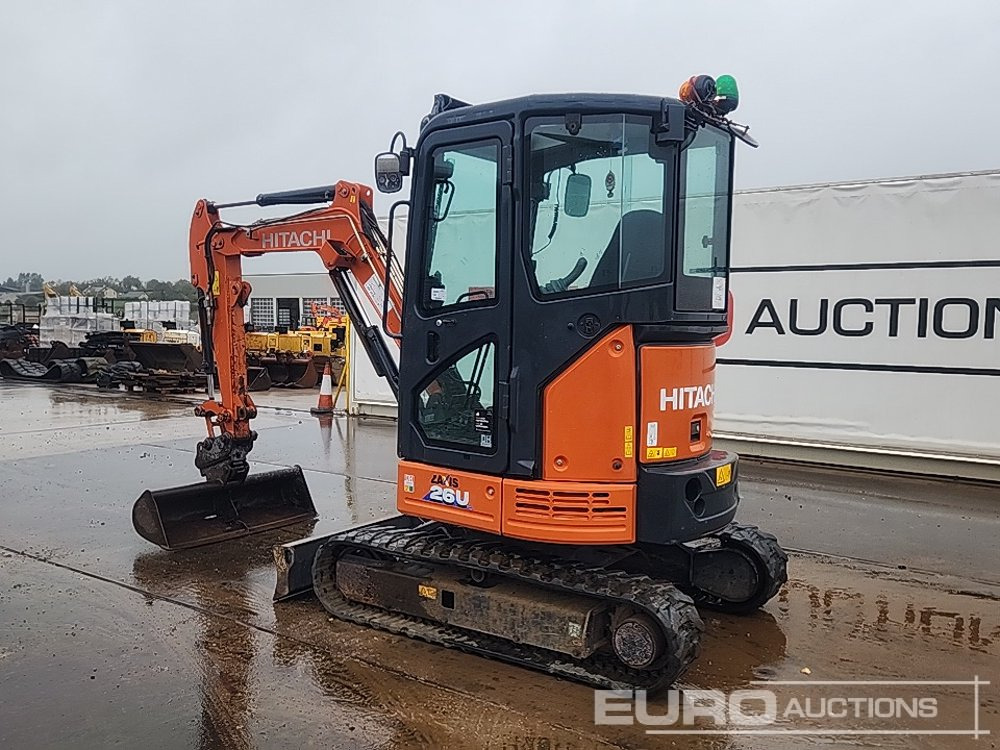 2020 Hitachi ZX26U-6 CLR - Minigraver: bilde 3 2020 Hitachi ZX26U-6 CLR - Minigraver: bilde 3