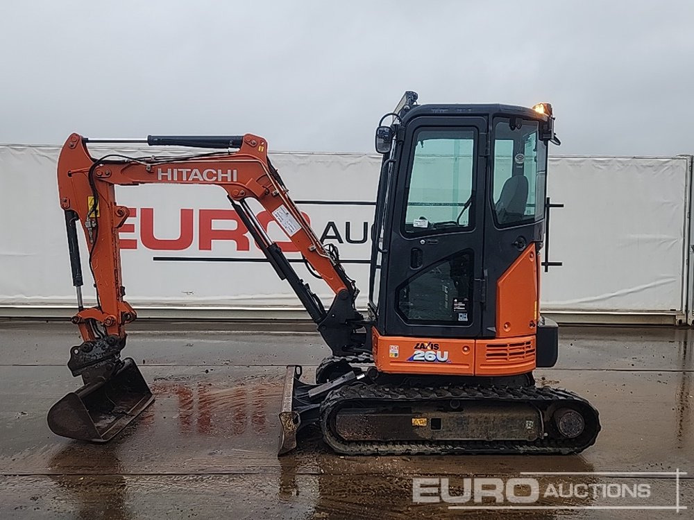 2020 Hitachi ZX26U-6 CLR - Minigraver: bilde 2 2020 Hitachi ZX26U-6 CLR - Minigraver: bilde 2