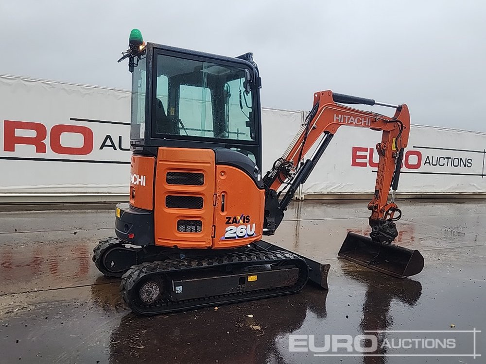2020 Hitachi ZX26U-6 CLR - Minigraver: bilde 5 2020 Hitachi ZX26U-6 CLR - Minigraver: bilde 5