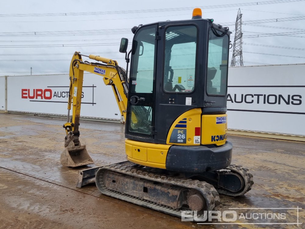 2020 Komatsu PC26MR-3 - Minigraver: bilde 3 2020 Komatsu PC26MR-3 - Minigraver: bilde 3