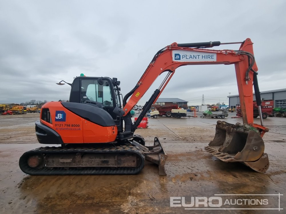 Minigraver 2020 Kubota KX080-4A2: bilde 6