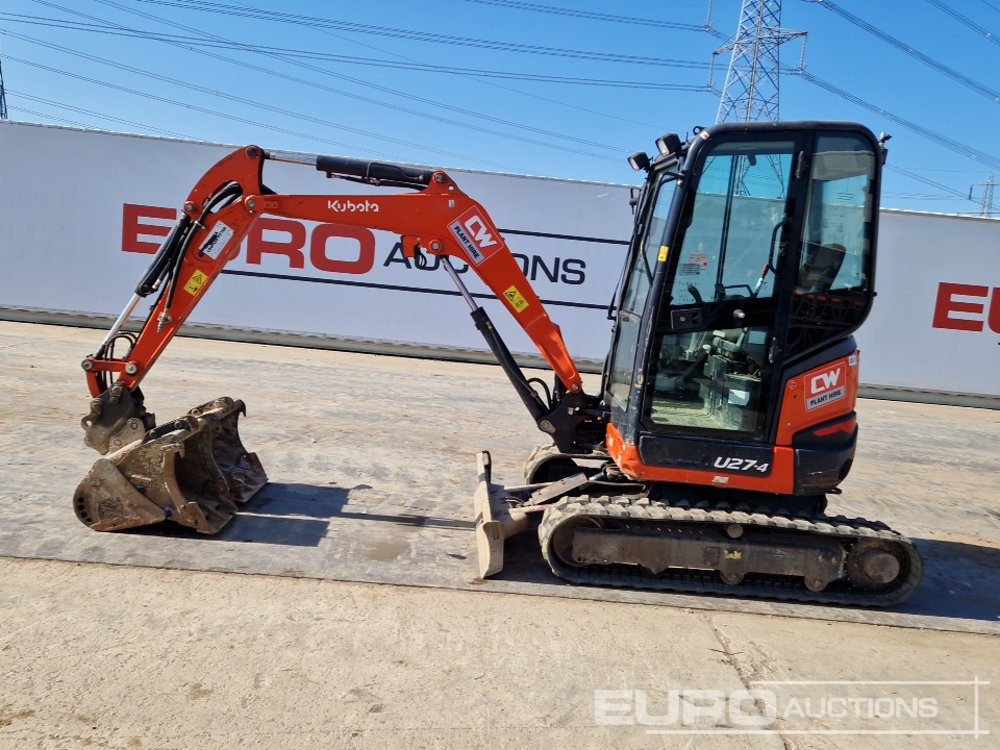 2020 Kubota U27-4 - Minigraver: bilde 2 2020 Kubota U27-4 - Minigraver: bilde 2