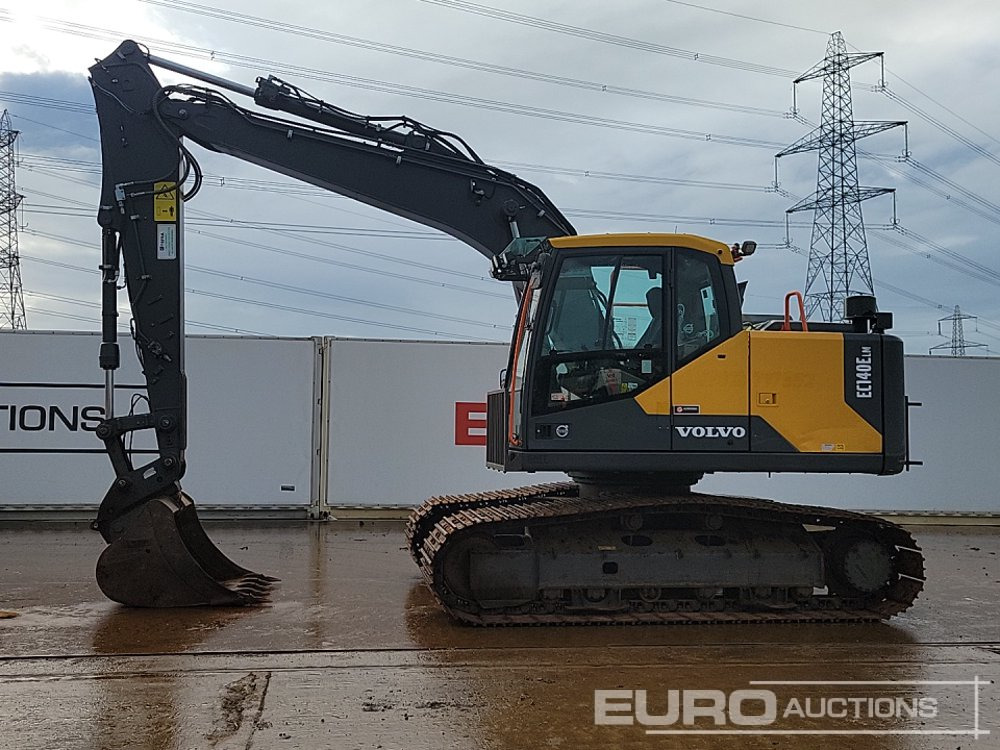2020 Volvo EC140ELM - Beltegraver: bilde 2 2020 Volvo EC140ELM - Beltegraver: bilde 2