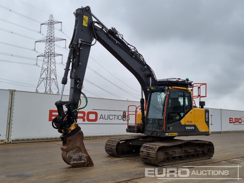 2020 Volvo EC140LC - Beltegraver: bilde 1 2020 Volvo EC140LC - Beltegraver: bilde 1