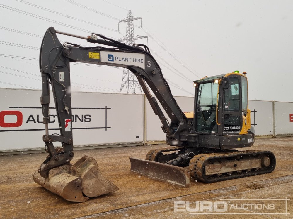 2020 Volvo ECR88D - Minigraver: bilde 1 2020 Volvo ECR88D - Minigraver: bilde 1