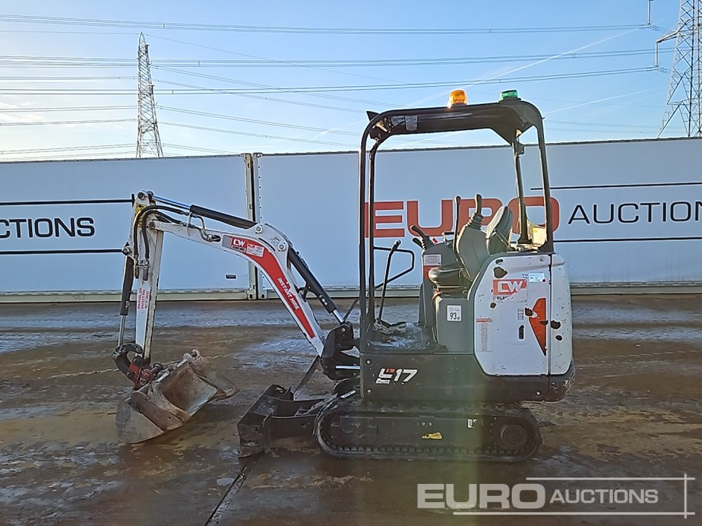 2021 Bobcat E17 - Minigraver: bilde 2 2021 Bobcat E17 - Minigraver: bilde 2