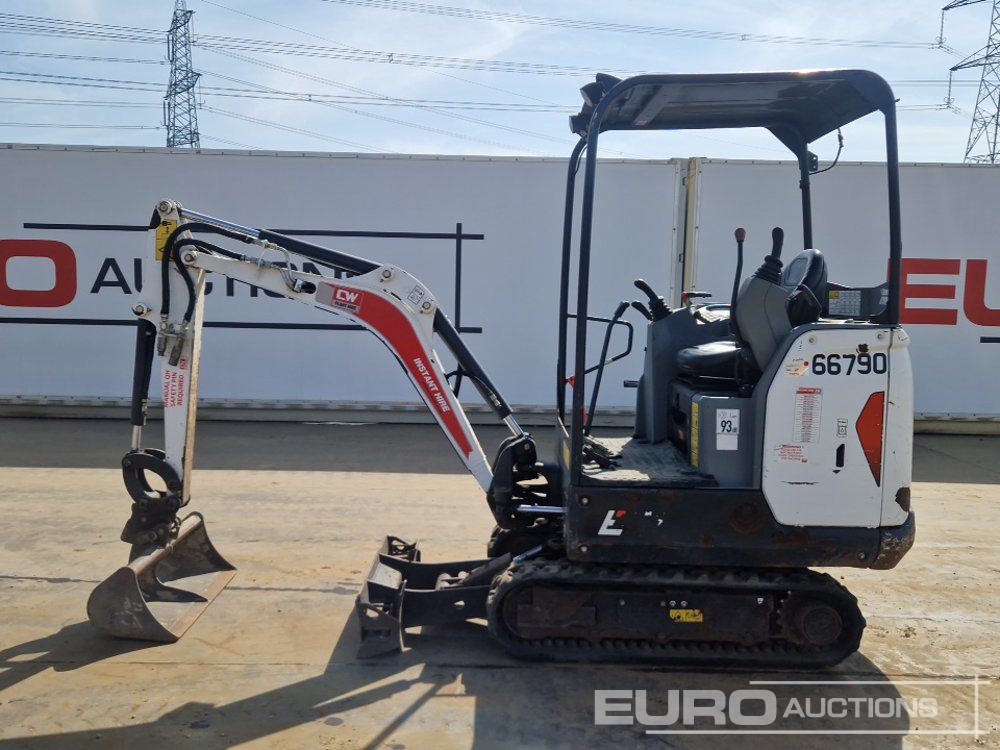 2021 Bobcat E17 - Minigraver: bilde 2 2021 Bobcat E17 - Minigraver: bilde 2