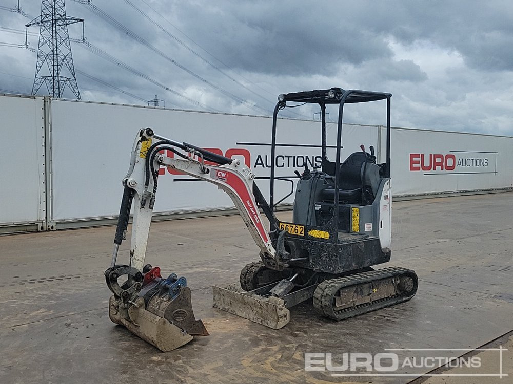 2021 Bobcat E17Z - Minigraver: bilde 1 2021 Bobcat E17Z - Minigraver: bilde 1