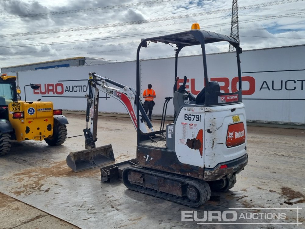 2021 Bobcat E17 - Minigraver: bilde 3 2021 Bobcat E17 - Minigraver: bilde 3