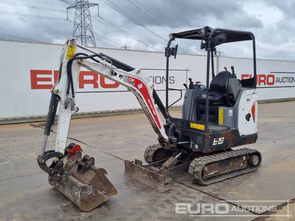 2021 Bobcat E19 - Minigraver: bilde 1 2021 Bobcat E19 - Minigraver: bilde 1