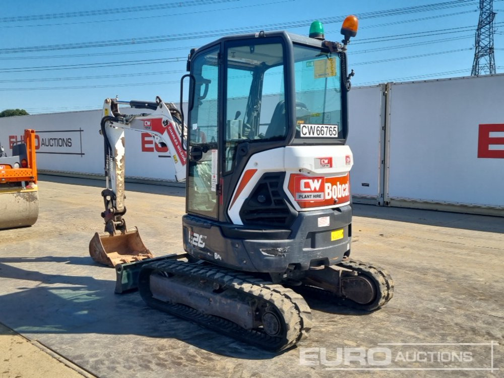 2021 Bobcat E26 - Minigraver: bilde 3 2021 Bobcat E26 - Minigraver: bilde 3