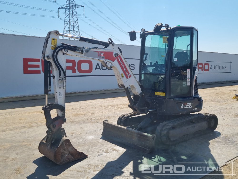 2021 Bobcat E26 - Minigraver: bilde 1 2021 Bobcat E26 - Minigraver: bilde 1