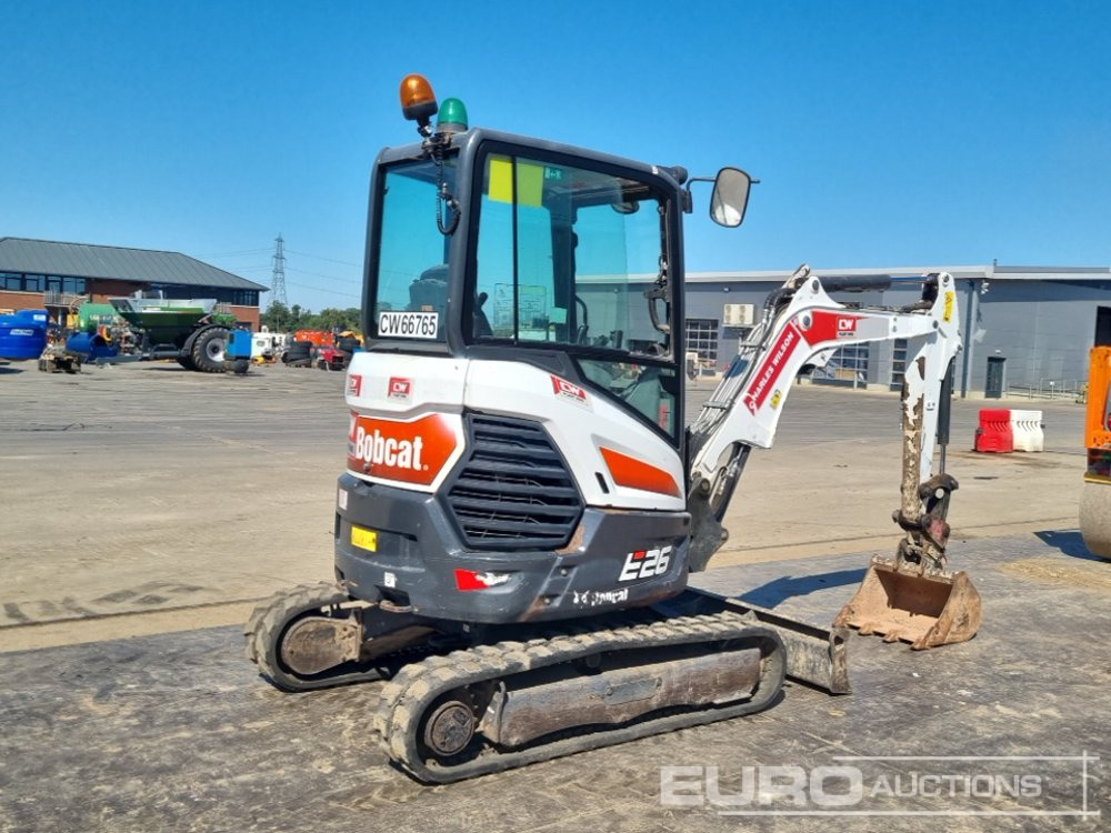 2021 Bobcat E26 - Minigraver: bilde 5 2021 Bobcat E26 - Minigraver: bilde 5