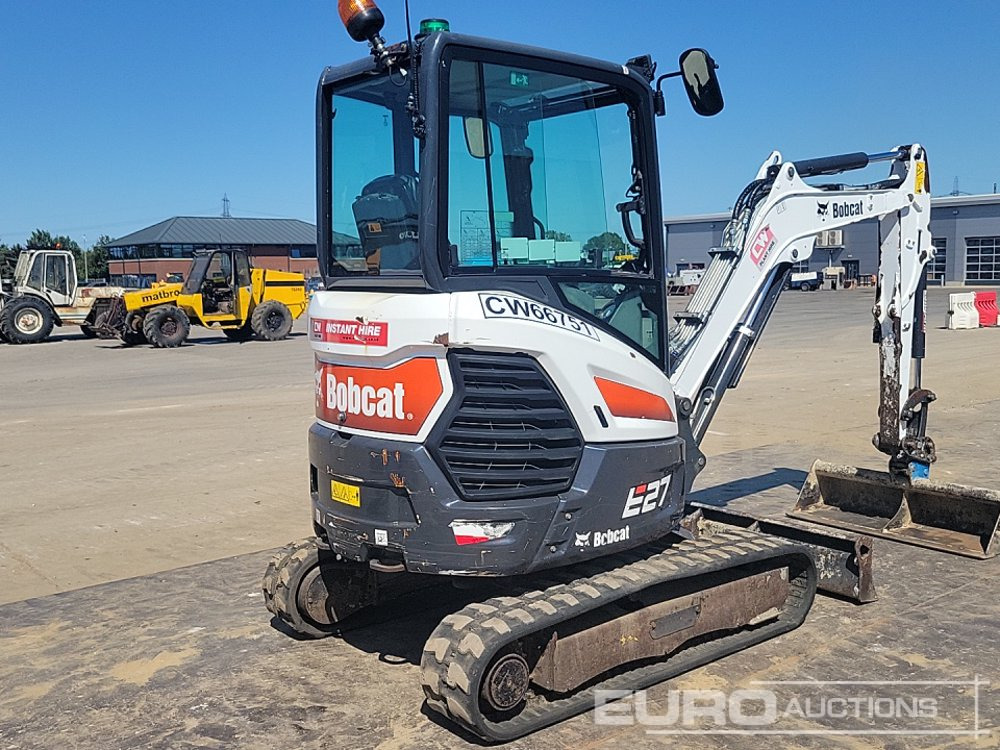 2021 Bobcat E27 - Minigraver: bilde 5 2021 Bobcat E27 - Minigraver: bilde 5