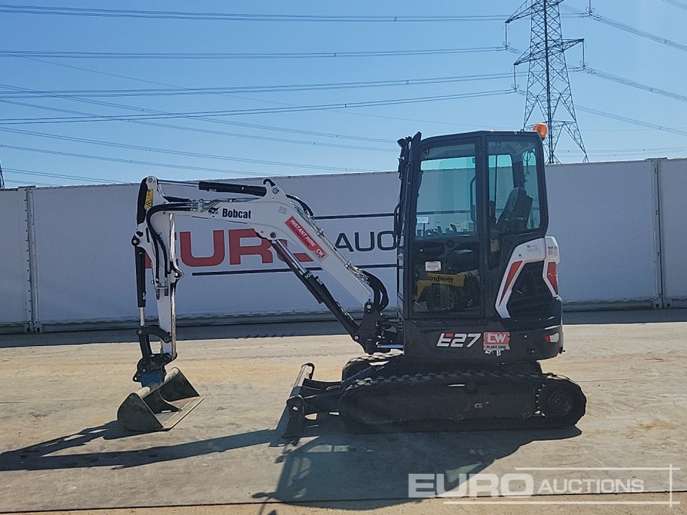 2021 Bobcat E27 - Minigraver: bilde 2 2021 Bobcat E27 - Minigraver: bilde 2