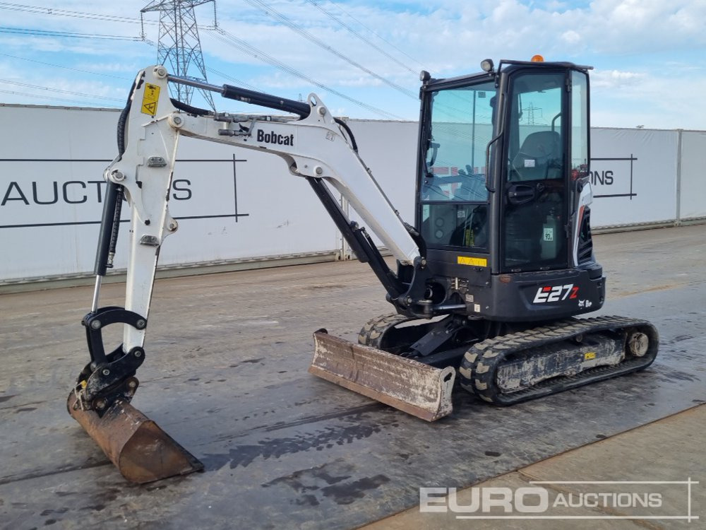 2021 Bobcat E27Z - Minigraver: bilde 1 2021 Bobcat E27Z - Minigraver: bilde 1