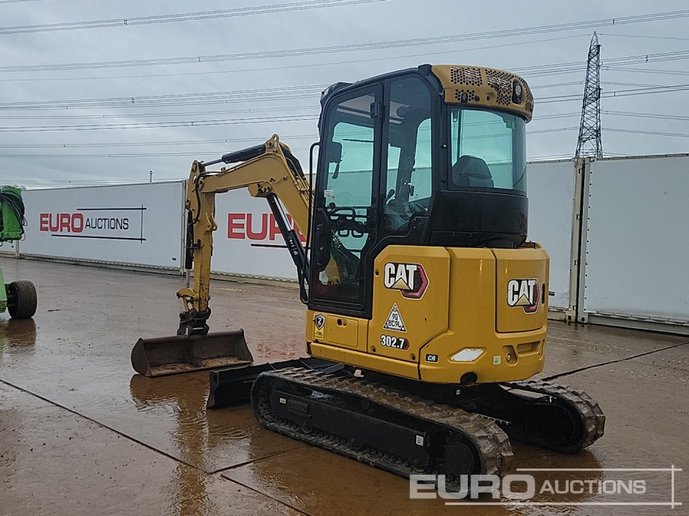 2021 CAT 302.7CR - Minigraver: bilde 3 2021 CAT 302.7CR - Minigraver: bilde 3