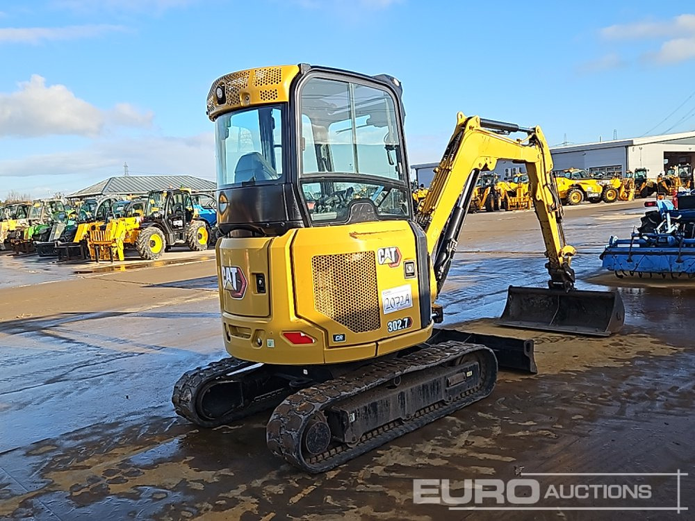 2021 CAT 302.7CR - Minigraver: bilde 5 2021 CAT 302.7CR - Minigraver: bilde 5