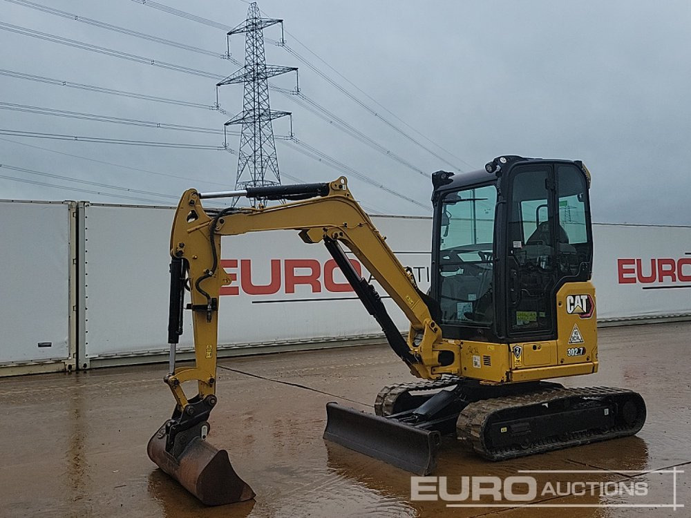 2021 CAT 302.7CR - Minigraver: bilde 1 2021 CAT 302.7CR - Minigraver: bilde 1