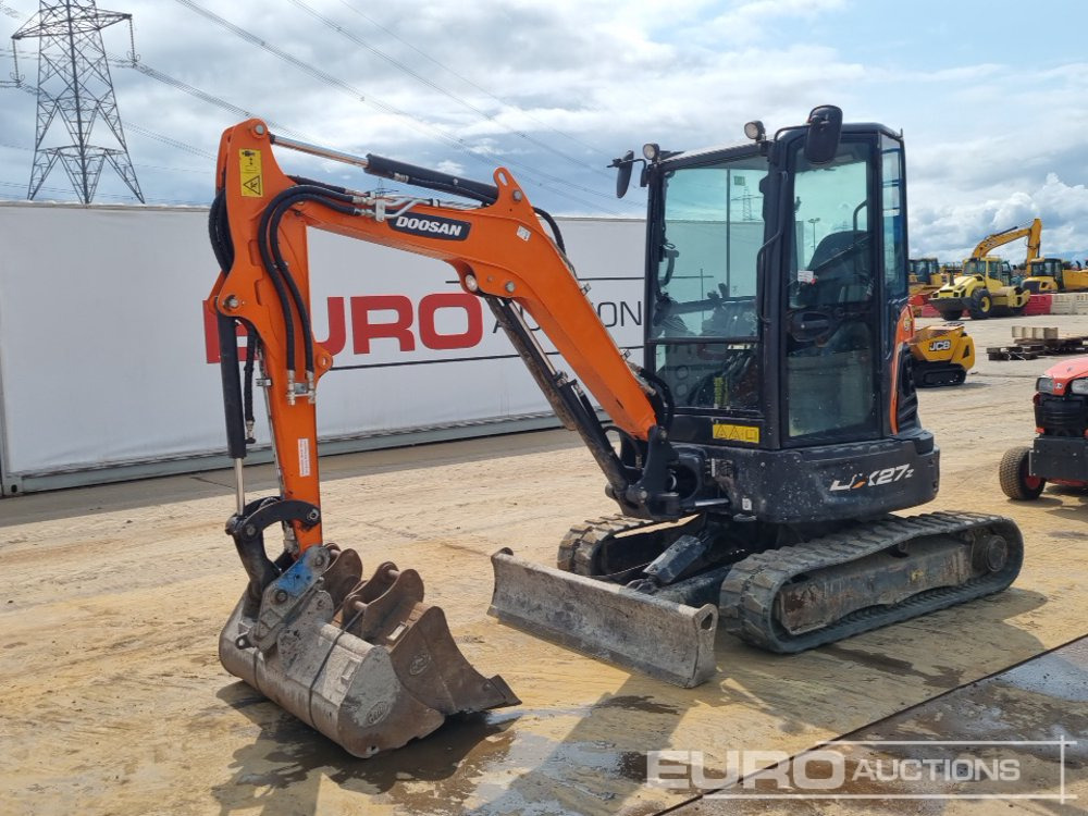 2021 Doosan DX27Z - Minigraver: bilde 1 2021 Doosan DX27Z - Minigraver: bilde 1