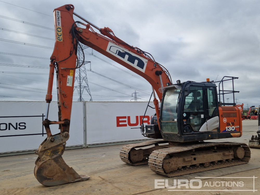 2021 Hitachi ZX130LCN-6 - Beltegraver: bilde 1 2021 Hitachi ZX130LCN-6 - Beltegraver: bilde 1