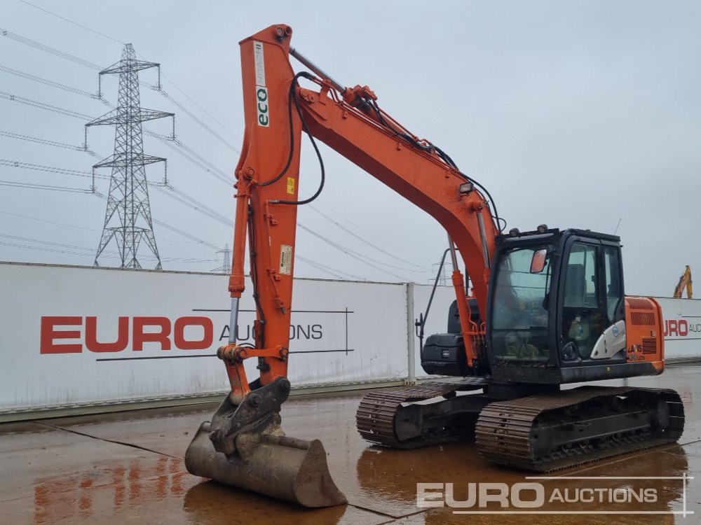 2021 Hitachi ZX130LCN-6 - Beltegraver: bilde 1 2021 Hitachi ZX130LCN-6 - Beltegraver: bilde 1