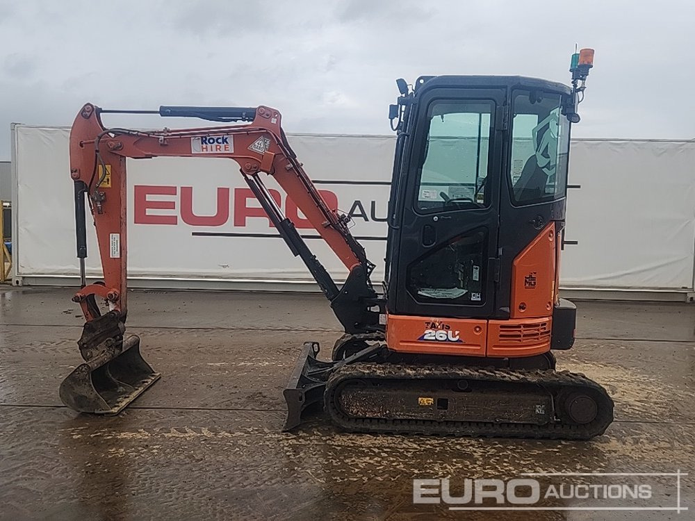 2021 Hitachi ZX26U-6 CLR - Minigraver: bilde 2 2021 Hitachi ZX26U-6 CLR - Minigraver: bilde 2
