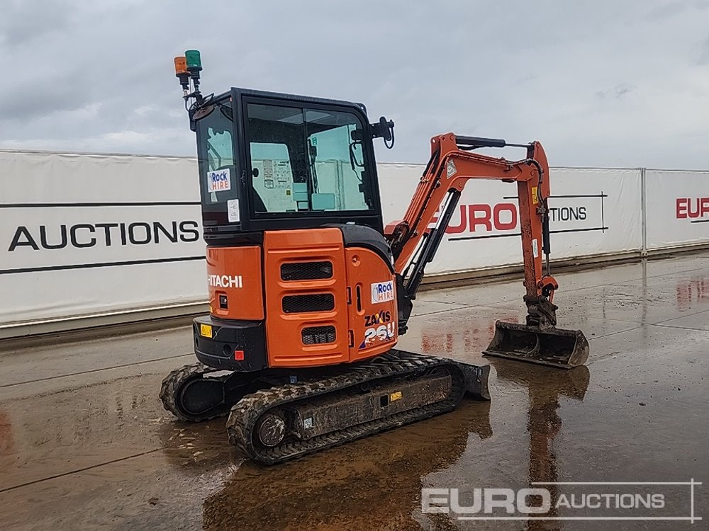 2021 Hitachi ZX26U-6 CLR - Minigraver: bilde 4 2021 Hitachi ZX26U-6 CLR - Minigraver: bilde 4