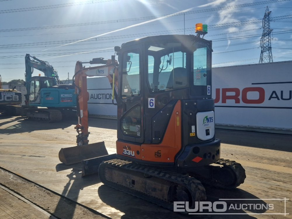 2021 Hitachi ZX33U-6 CLR - Minigraver: bilde 3 2021 Hitachi ZX33U-6 CLR - Minigraver: bilde 3